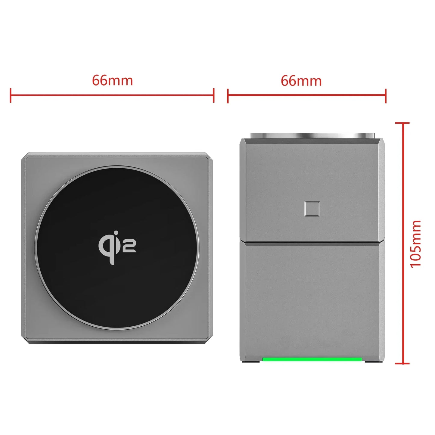 Revolutionary 15W 3-in-1 Touch Auto-Rotating MagSafe Wireless Charger - Ultimate Fast Charging Dock for iPhone, Android, Apple Watch & AirPods