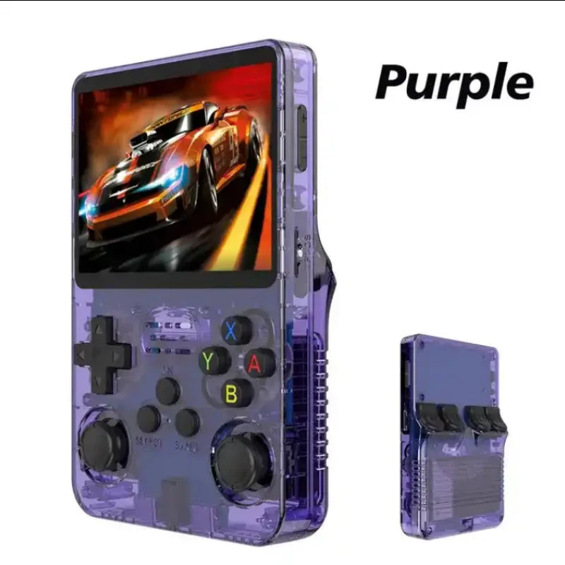 R36S Retro Handheld Video Game Console 3.5Inch IPS Screen Player